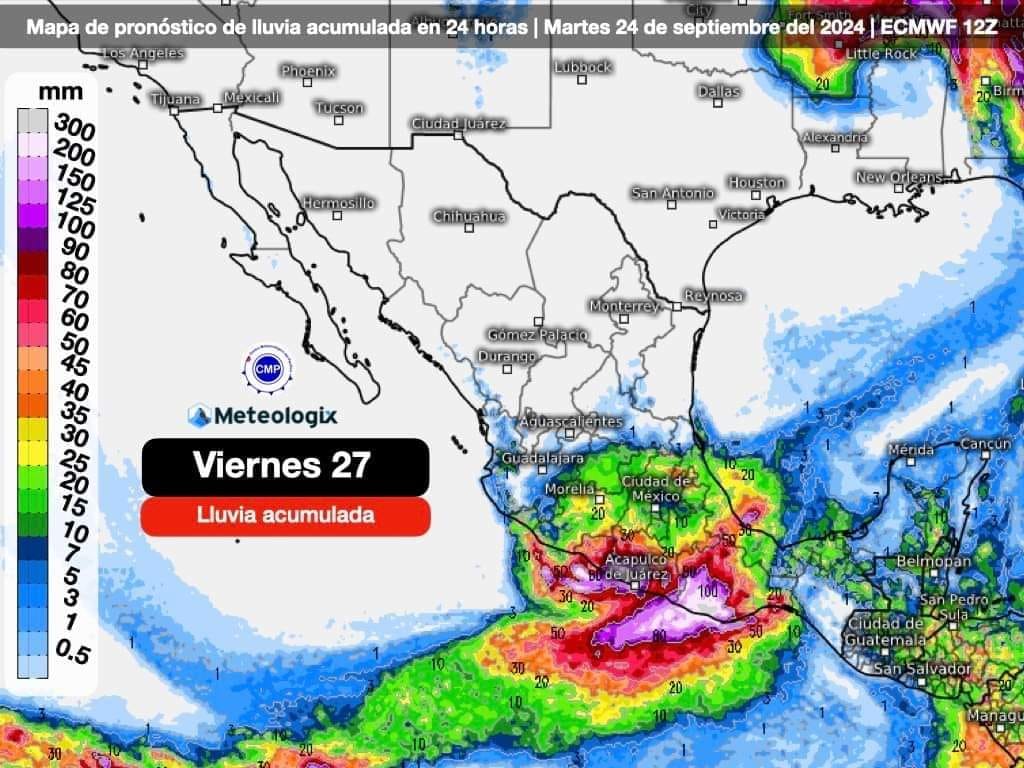 Tormentas en México