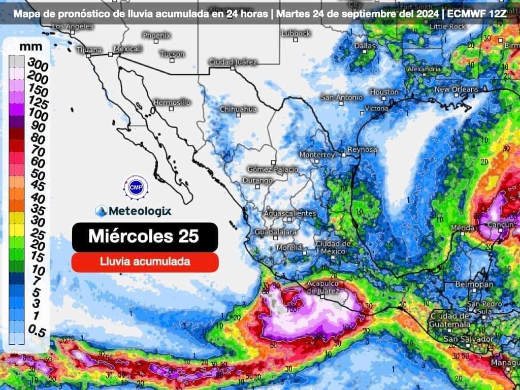 Tormentas en México