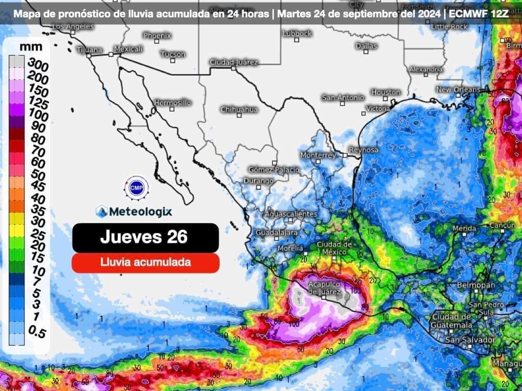 Tormentas en México